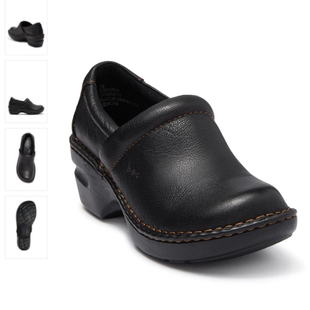 b.o.c by BORN Peggy Clog in Black Size 6